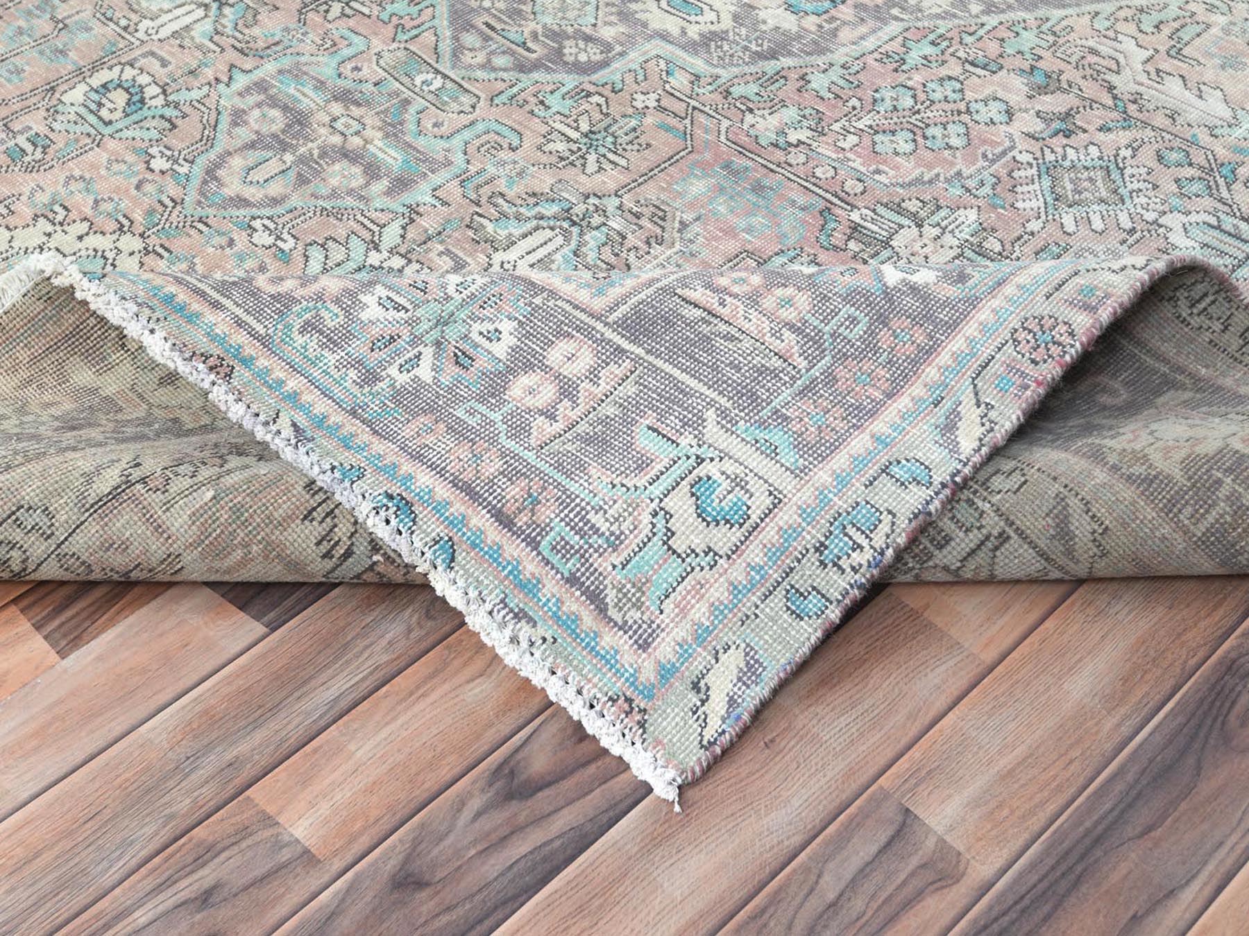 Overdyed & Vintage Rugs LUV557802